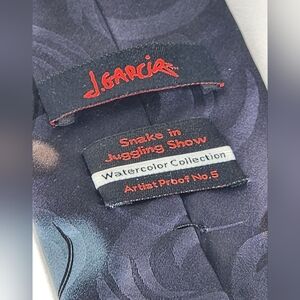 J.GARCIA "Snake in Juggling Show" TIE.